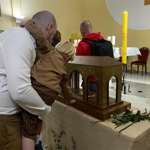 Čašćenje relikvija sv. Male Terezije i njezinih svetih roditelja na zagrebačkom Vrhovcu